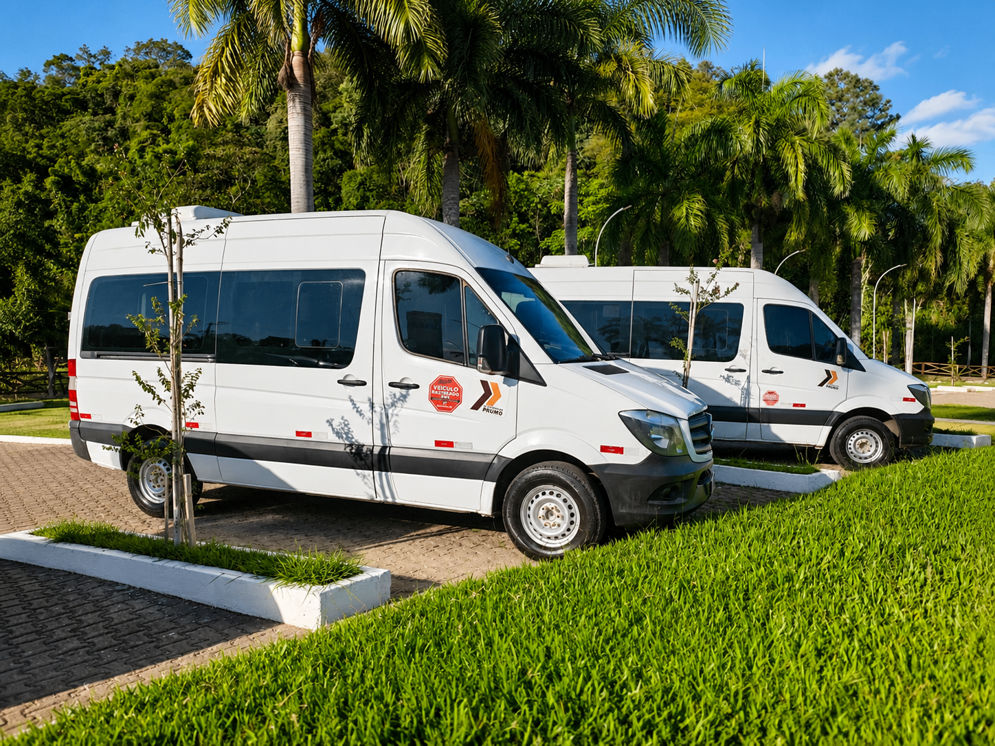 Van Mercedes-Benz Sprinter da frota Mova-Se Soluções